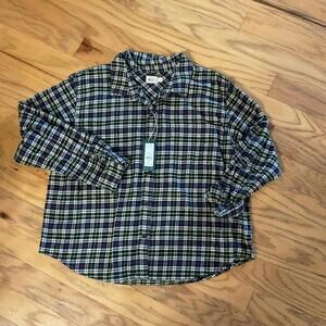 NWT Alpine Design women's flannel shirt. Size XL